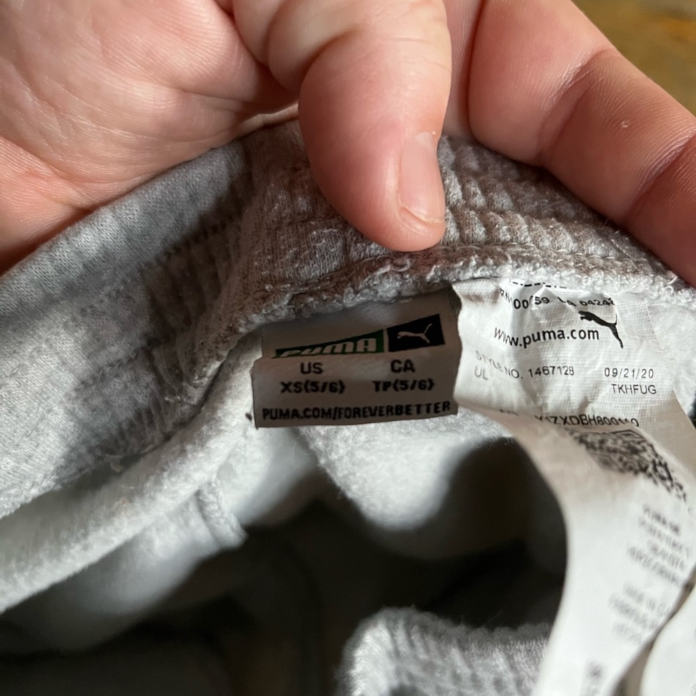 Puma kids joggers